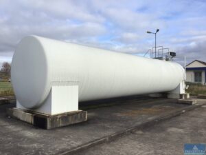 Read more about the article Versteigerung: Industrieschornstein 20 m mit 3 Zügen, aus V4A 1.4571, Stahltank doppelwandig 100.000 l gereinigt und geleert – 99974 Mühlhausen – 30.11.2023 – 09:30:00