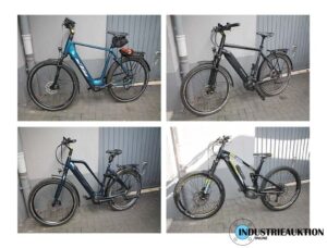 Read more about the article Online Auktion 14x E-Bikes, MTB, Leasingrückläufer: KTM, PEGASUS, HAIBIKE, WINORA, CONWAY, VELO De VILLE, SPECIALIZED, BROMPTON, aus 2022 – Aus 2022, überwiegend geringe Laufleistungen – 06.11.2023 – 10:00:00