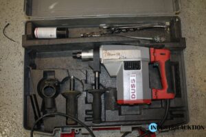 Read more about the article Nach-Auktion Kleinmaschinen Zimmerei, Dachbau, div. Nagler, Dia-Bohrmaschine DUSS, etc – 42579 Heiligenhaus – 29.11.2023 – 10:00:00