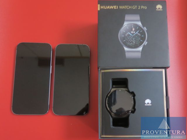 You are currently viewing Insolvenzversteigerung: 2 APPLE iPhone 14 Pro, Smartwatch HUAWEI GT 2 Pro – 37077 Göttingen – 09.01.2024 – 11:30:00