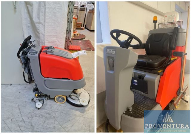 You are currently viewing Nachverkauf aus Leasing: Scheuersaugmaschine HAKO Reinigungsmaschinen Scrubmaster B30 CL TB 430, Aufsitzscheuersaugmaschine HAKO Scrubmaster B120 R, angeschaft 10.2021 für rd. € 16.400,− – in 37077 Göttingen und 60386 Frankfurt am Main – 24.01.2024 – 13:45:00