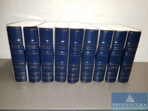 Read more about the article Versteigerung: ca. 81 Alben Briefmarken ETBs Blöcke Jahressammlungen BRD, DDR, Deutsches Reich, Altdeutsche Staaten, sauber sortiert – 37077 Göttingen – 18.01.2024 – 14:00:00