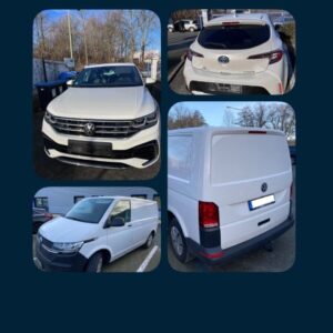 Read more about the article Insolvenz-Fahrzeug-Versteigerung  aus unterschiedlichen Verfahren –  2 Tiguan 1.4 eHybrid OPF DSG R-Line,  VW Transporter T6.1,   TOYOTA Corolla Hybrid , AUDI A 5 2.7 TDI, Renault Espace – 31.01.2024 – 18:00:00