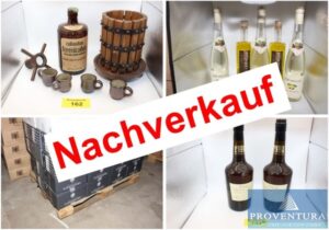 Read more about the article Nachverkauf: Große Spirituosen- und Weinversteigerung: über 3.700 Flaschen hochwertige französische Spirituosen, Armagnac und Weine ab 1934, auch für Großabnehmer, etc. – 37154 Raum Northeim – 01.02.2024 – 09:45:00