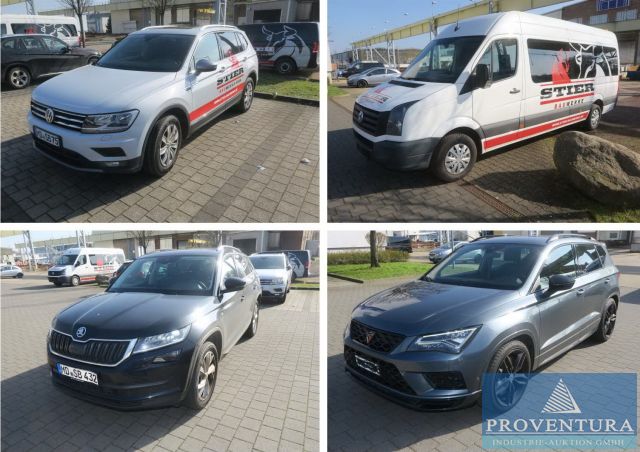 You are currently viewing Insolvenz-Fahrzeugauktion: CUPRA Ateca 2.0 TSI 4-Drive, EZ. 2019, 175.000 Km, SKODA Kodiaq 2.0 TDI Soleil, EZ. 2019, 90.000 Km,  MERCEDES-BENZ Vito 116 DCI BlueTec MIXE, EZ. 2018, 145.000 Km, VW Crafter 35 2.0 TDI, EZ. 2014, 230.000 Km, und weitere Kfz. –  – 25.03.2024 – 08:30:00