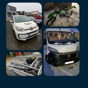 Read more about the article Insolvenz-Versteigerung von Fahrzeugen und Gerüstteilen – LKW Fiat Ducato 2.3, PKW VW UP, 1 SEAT Tarraco 2.0, Motorrad Kawasaki 450, PKW-Anhänger, Gerüstteile – 14.03.2024 – 18:00:00