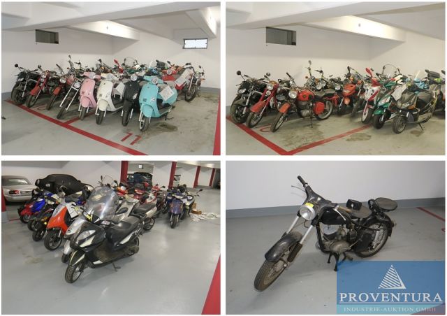 You are currently viewing Vorankündigung Liquidationsversteigerung: über 50 Motorroller und Motorräder, DKW, Zündapp, Kreidler, Kymco, Rex, etc., Vorführ- u. Gebrauchtfahrzeuge – 37124 Rosdorf – 16.04.2024 – 09:00:00