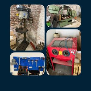 Read more about the article Insolvenz-Versteigerung der Ge-Ma Technology GmbH, 52070 Aachen – Elektrokleinmaschinen, Sandstrahlkabine, Bandsäge, Säulenbohrmaschine, u.v.m. – 09.04.2024 – 18:00:00