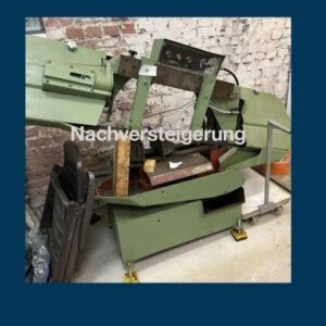 Read more about the article Insolvenz-Versteigerung der Ge-Ma Technology GmbH, 52070 Aachen – Restpositionen zu reduzierten Aufrufpreise, Elektrokleinmaschinen, Bandsäge,  u.v.m. – 15.04.2024 – 18:00:00