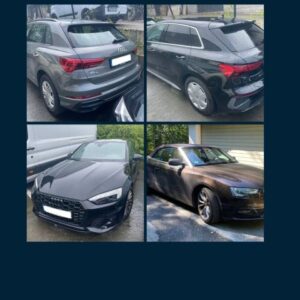 Read more about the article Insolvenz-Fahrzeug-Versteigerung ab Verwertungslager VENTA – 5 AUDI A5 Sportback, 2 AUDI A1 Sportback, 1 AUDI A5 Cabrio, 1 AUDI Q3 35TDI S-Line, VW Touran 2.0 TDI SCR DSG Trendline  – 22.05.2024 – 18:00:00