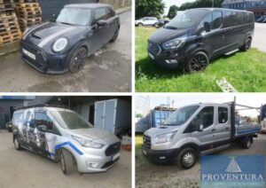 Read more about the article Fahrzeug-Auktion: Pkw MINI Cooper S, EZ. 2023, FORD Transit Custom V362 2,.0 EcoBlue, EZ. 2018, FORD Transit Connect V408 1.5 EcoBlue, EZ. 2019, versch. Anhänger, etc. – 38329 Salzgitter – 10.06.2024 – 09:00:00