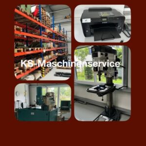 Read more about the article Insolvenz-Versteigerung KS-Maschinenservice, 44793 Bochum – Fräsmaschinen Maho 500, Deckel FP3, Säulenbohrmaschine Alzmetall, Büroausstattung – 02.07.2024 – 18:00:00