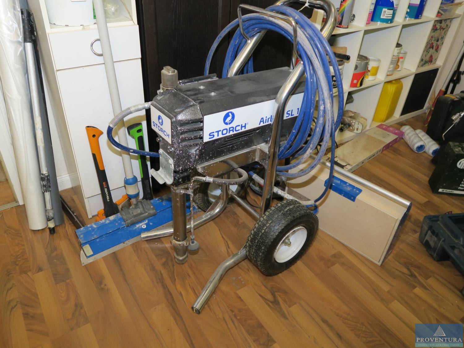 You are currently viewing Insolvenzversteigerung Malereifachbetrieb 28 Pos. Werkzeuge 2x Airless-Spritzgeräte Storch sowie Graco, Anhänger, etc. – 26419 Schortens – 04.07.2024 – 09:00:00