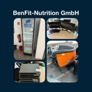 Read more about the article Insolvenzversteigerung Benfit-Nutrition GmbH – Büroausstattung, Lagerausstattung – 08.07.2024 – 18:00:00