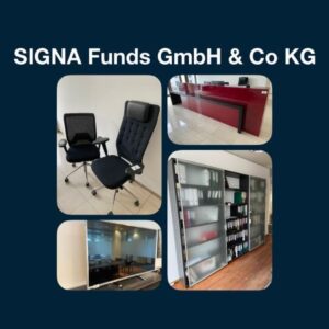 Read more about the article Insolvenz-Versteigerung SIGNA Funds GmbH + Co KG, Düsseldorf – Gepflegte Büroausstattung – 12.07.2024 – 12:00:00