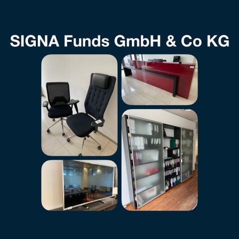 You are currently viewing Insolvenz-Versteigerung SIGNA Funds GmbH + Co KG, Düsseldorf – Gepflegte Büroausstattung – 12.07.2024 – 12:00:00