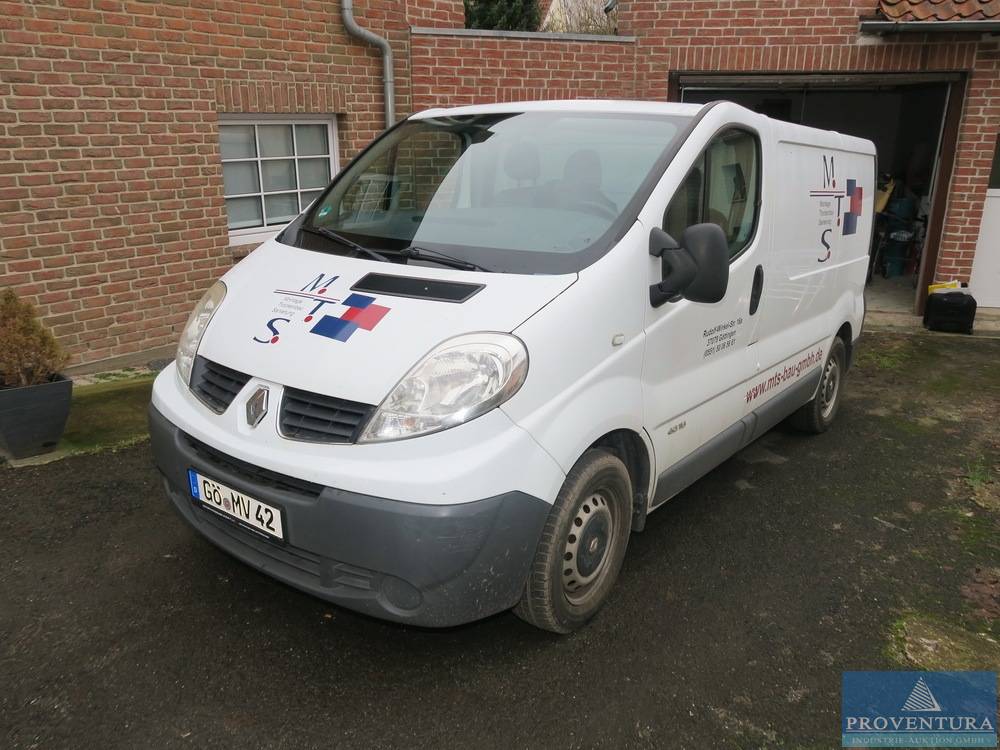 You are currently viewing Aus Insolvenz: Renault Trafic 2.0 dCi 115, EZ 2009, 90.000 km, Klimaanlage – 37154 Northeim – 05.08.2024 – 09:15:00