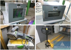 Read more about the article Insolvenzversteigerung: 80 Positionen Inventar Küchenmontage, viele Handmaschinen BOSCH, FESTOOL, Montageausstattung, Vorführgeräte MIELE, Gaggenau, etc. – 30938 Burgwedel – 08.08.2024 – 09:30:00