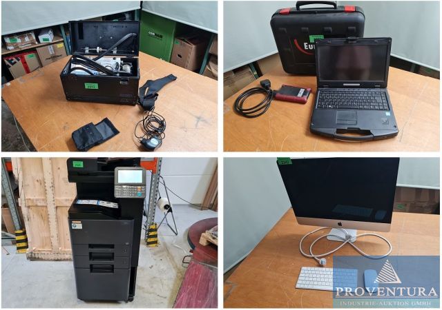 You are currently viewing Versteigerung: Leasingrückläufer, 67 Positionen, EDV, Laptops, Alarmanlagen, Apple iMac, Messgerät ECOM EN3, Multifunktionsgerät UTAX 4000CI,  – in 37077 Göttingen und 37079 Göttingen – 05.08.2024 – 11:00:00