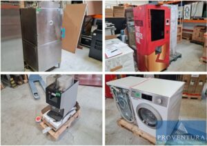 Read more about the article Gastroversteigerung aus Leasing: 3x Protein Shake Automat BODYSHAKE Smart Touch, Gastro Haubenspülmaschine MEIKO M-iClean HL, 2x Gewerbewaschmaschine MIELE Professional SmartBiz, Kaffeevollautomat MELITTA Cafina XT4 – in 37079 Göttingen – 26.08.2024 – 11:00:00