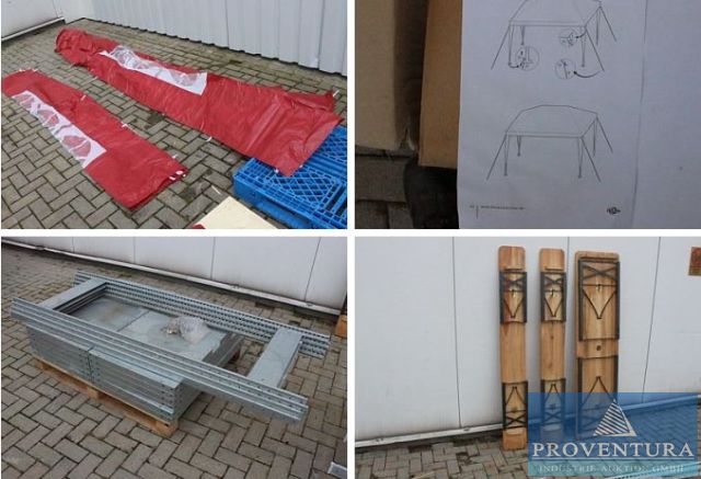 You are currently viewing Versteigerung Clipregal META 700x200x60 cm, Festzelt DEUBA Maui 3x4x2.5 m evtl. ungebraucht – 37081 Göttingen – 21.08.2024 – 08:45:00