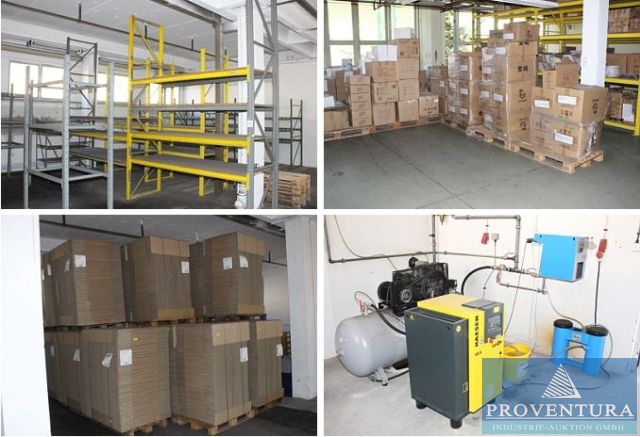 You are currently viewing Insolvenzversteigerung Efbe-Schott Elektrogeräte GmbH ca. 285 Pos. Warenbestände ab 1932, Kartonagen, Paletten- und Lagerregale, Kompressor, Produktionstechnik 2021, Messgeräte, Büro, EDV etc. – Alles ab 5 Euro, Alles muss raus! – 16.09.2024 – 09:00:00