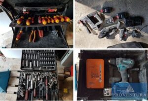 Read more about the article Insolvenzversteigerung 7 Pos. Werkzeuge aus Elektrofachbetrieb u.a. Akku-Maschinensatz WÜRTH, Akkuschrauber WÜRTH DDF482, Kabelprüfer PASAR AMPROBE AT2005, Verlängerungskabel 32A, Schaltereinsätze BUSCH-DURO 20006 US, Werkzeuge, – 37077 Göttingen – 12.09.2024 – 09:30:00