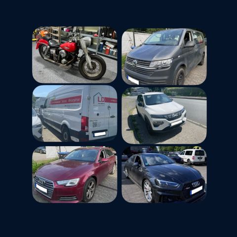 You are currently viewing Insolvenz-Versteigerung von 23 Fahrzeugen und 2 E-Bikes, div. Insolvenzen – 4 Audi RS5, A1 40TFSI, A4 Avant, A6 S-Line, 5 VW T6, Crafter Caddy, 2 MG MG5 Elektrik, 2 Hyundai I10, I20. 1 Toyota Aygo, 1 LKW Mercedes Sprinter, 2 Dacia Elektro 3 PKW-Anhänger Blyss – 12.09.2024 – 16:00:00