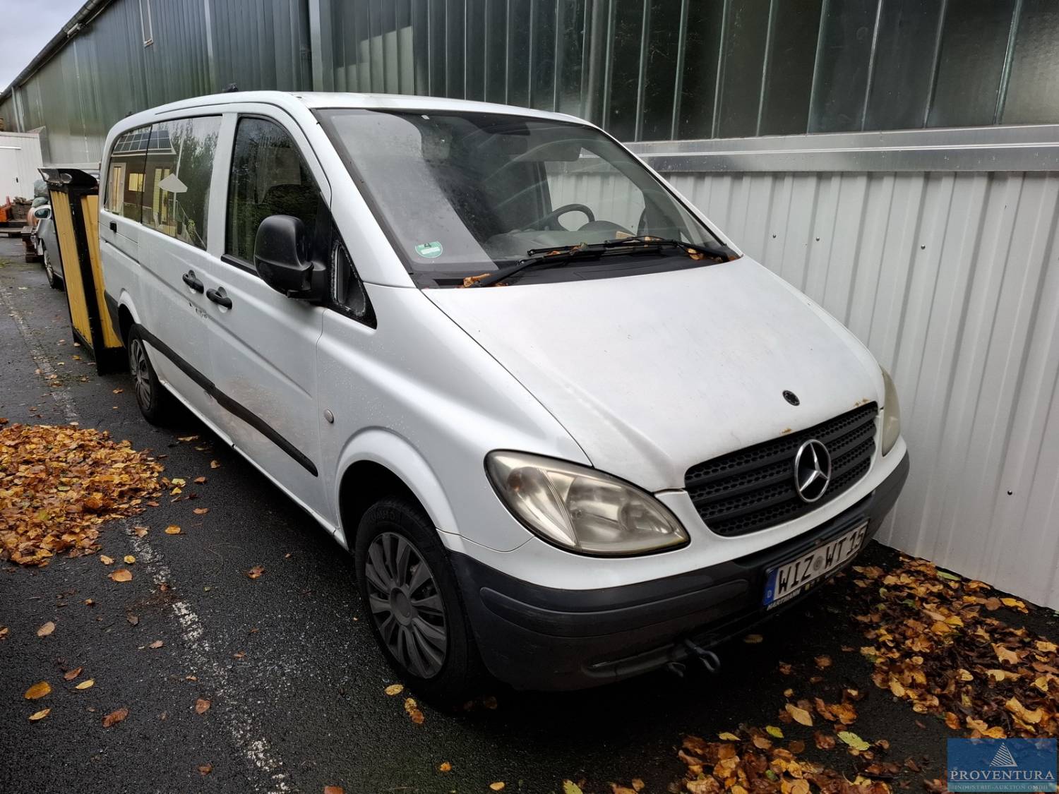You are currently viewing Versteigerung Transporter MERCEDES-BENZ Vito 115 CDi EZ 2007 >400.000 km – 37077 Göttingen – 08.10.2024 – 08:45:00