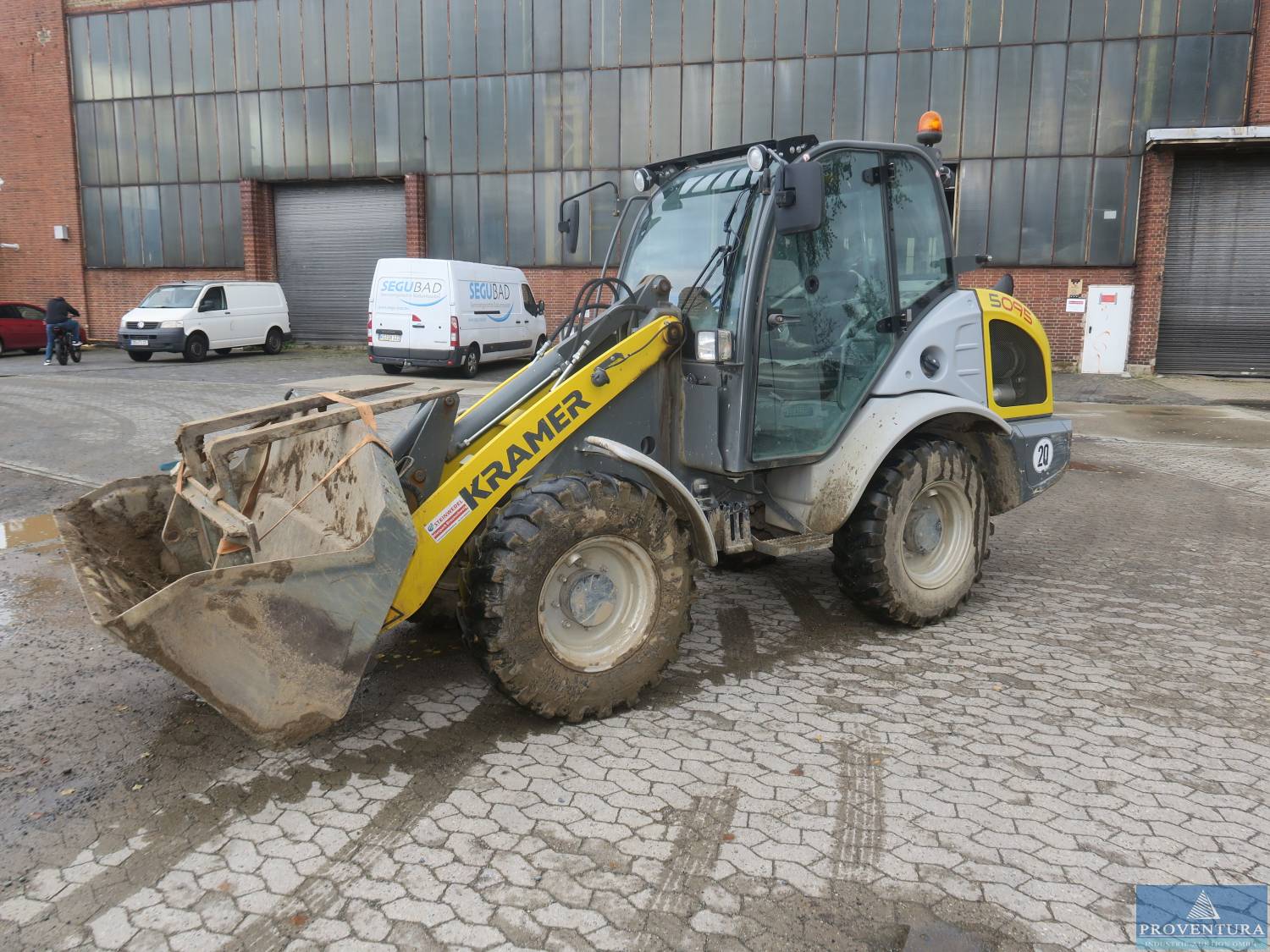 You are currently viewing Online-Auktion: Radlader KRAMER 5095, Bj. Januar 2019 – 38118 Braunschweig – 25.10.2024 – 10:15:00