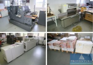 Read more about the article Online-Auktion: 45 Pos. einer Druckerei: Zweifarben-Offsetmaschine HEIDELBERG GTOZ-52, 4-Farb-Digitaldruckmaschine RICOH Pro C901, Schneidemaschine POLAR 76 EM, div. Druckereiausstattung, Fotografiezubehör, div. Druckpapierbogen, u. v. m.  – 38871 Drübeck (Harz) – 21.10.2024 – 09:00:00