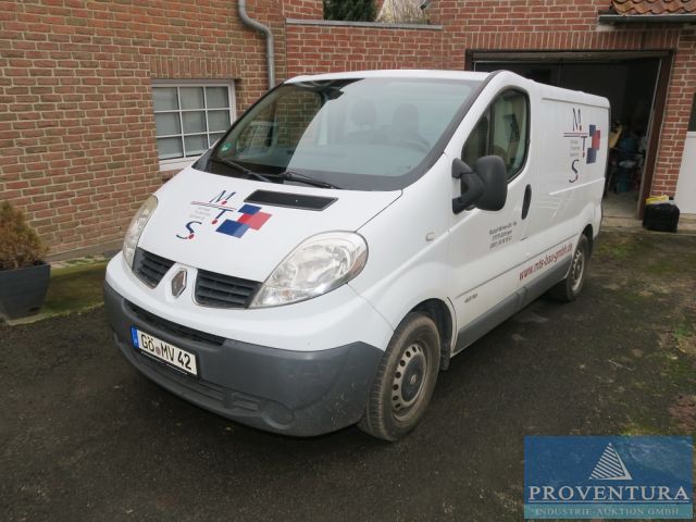 You are currently viewing Aus Insolvenz: Renault Trafic 2.0 dCi 115, EZ 2009, 90.000 km, Klimaanlage – 37077 Göttingen – 07.10.2024 – 09:00:00