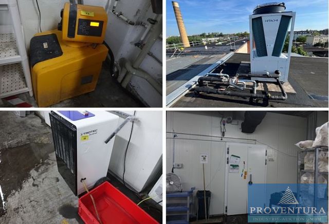 You are currently viewing Insolvenzversteigerung 3x Kühlzelle 40 m², Wärmepumpe HITACHI  RHMA18AN, Luftentfeuchter TROTEC, Wasser-Osmosegerät CLILLIT Mephisto Uno, Industrie-Wasserkühler VEVOR, angeschafft 202122 – 13581 Berlin – 28.10.2024 – 09:00:00