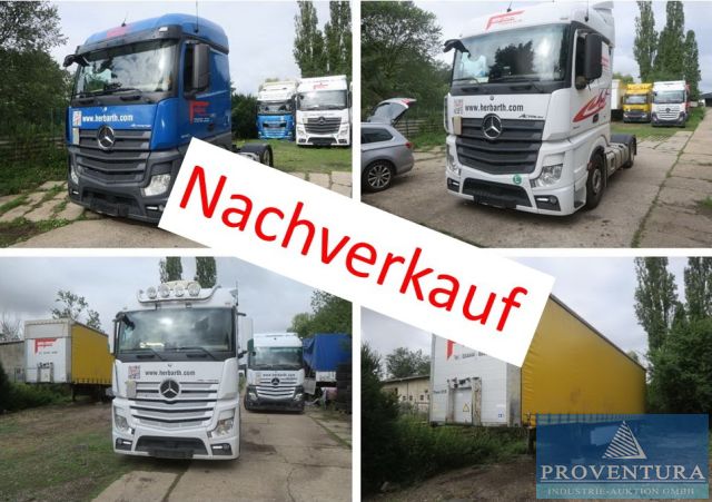 You are currently viewing Nachverkauf zu Insolvenz-Auktion: 20 Pos. einer Spedition: 3 Sattelzugmaschinen MERCEDES-BENZ Actros, Sattelzugauflieger SCHMITZ CARGOBULL S01, Kastenwagen CITROEN Nemo 1.3 HDI, div. Lkw-Zubehör wie ADR-Koffer, Reifen, Feuerlöscher, Werkzeug, etc. – 06686 Lützen (Nähe Leipzig) – 09.10.2024 – 09:15:00
