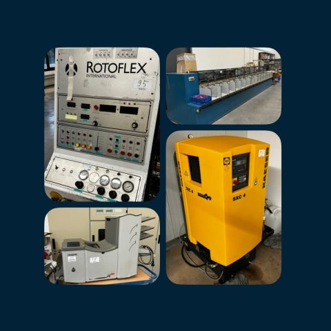 You are currently viewing Insolvenz-Versteigerung  Weiflex GmbH, Unna – Kompressor, Wickelautomat, Zusammentragmaschine, Fazgerät Neopost, Bindegerät, Druckereiausstattung, Material – 25.10.2024 – 13:00:00