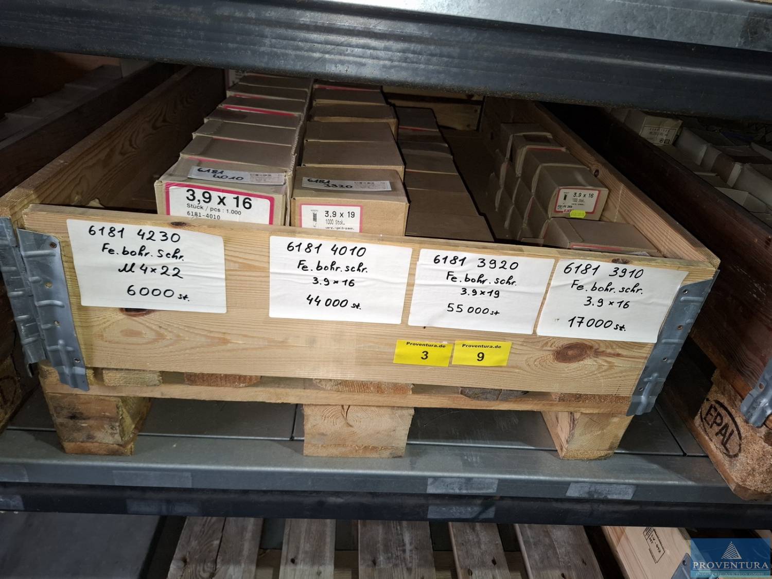 You are currently viewing Teil-Lagerräumung 9 Pos. Fensterbauschrauben, Klinkhebel, Nagelstreifen etc. – 37079 Göttingen – 28.11.2024 – 09:00:00