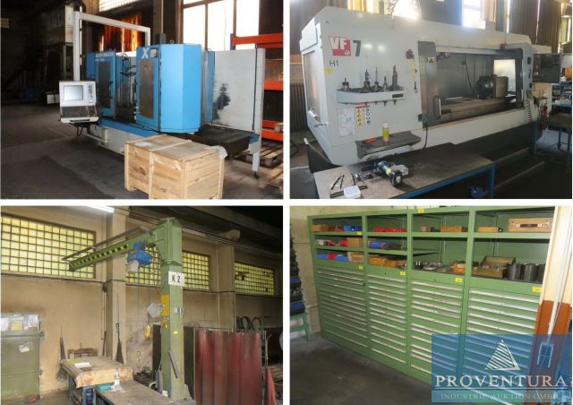 You are currently viewing Insolvenzauktion Maschinenbau, 400 Pos.: CNC-Bettfräsmaschine AUERBACH FBE 1500, CNC-Vertikalfräszentrum HAAS VF-750, CNC-Portalfräszentrum HAAS GR712, CNC-Horizontalfräszentrum HAAS EC 1600, Werkzeuge, Messmittel, Lagereinrichtung, u.v.m. – 38350 Helmstedt (Nähe A2) – 19.11.2024 – 09:00:00