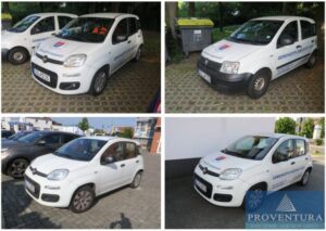 Read more about the article Insolvenzversteigerung Fahrzeuge aus Pflegedienst: 4x Fiat Panda 1.2 EZ 2011 – 2016 – 37124 Rosdorf – 04.11.2024 – 10:30:00