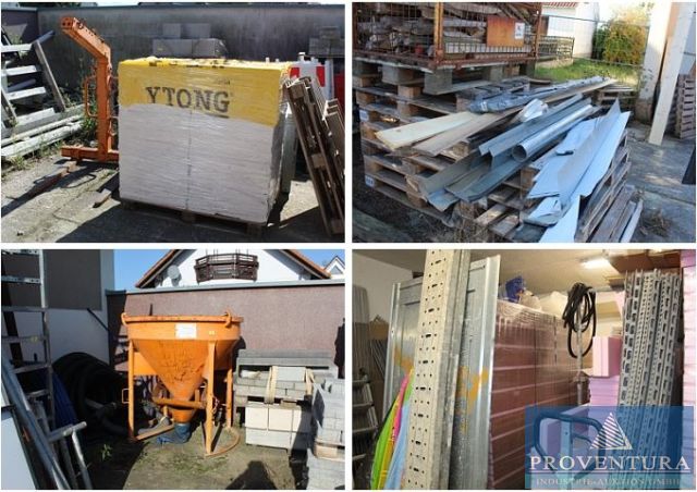 You are currently viewing Insolvenzversteigerung Hochbau 39 Pos. u.a. Schalung, Werkzeuge etc. – Raum 04425 Taucha – 12.11.2024 – 09:15:00