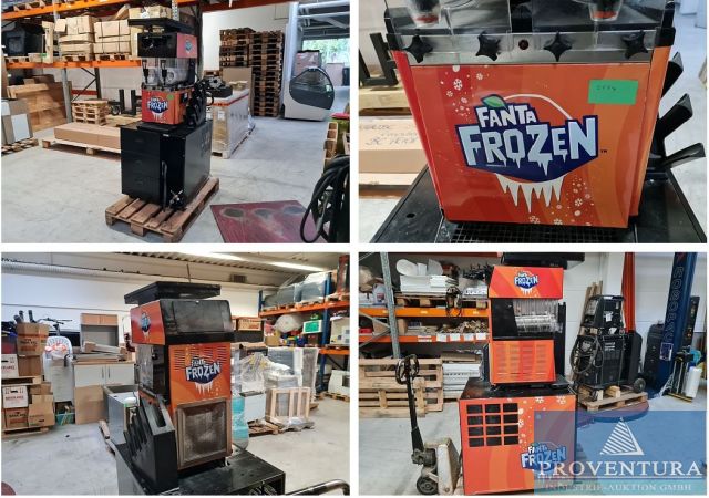 You are currently viewing Slusheismaschine Fanta Frozen SPM G3 +Maschine (ink. Ice Station 2) angeschafft 11.2021 für ca. 4.400 € netto – in 37079 Göttingen – 26.11.2024 – 14:00:00