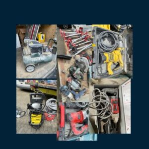 Read more about the article Insolvenz-Versteigerung Gregor Bauleistungen GmbH – Kernbohrmaschine, Airlessgeräte Wagner, Türfutterstreben, Meißelhammer, Abbruchhammer, Kappsäge, etc – 11.11.2024 – 18:00:00