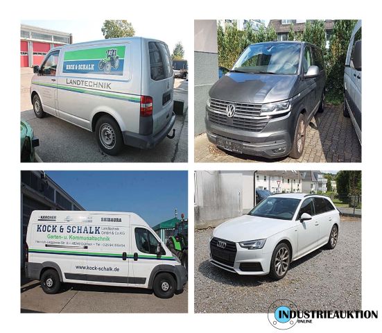 You are currently viewing Insolvenz-Fahrzeug-Auktion: VW T6 Multivan Gen.SIX, AUDI A4 40TFSI, SMART ForTwo MHD, FIAT Ducato LBW + VW T5 Werkstattwagen, VW Caddy Kasten – Essen-Heiligenhaus – 07.11.2024 – 09:45:00