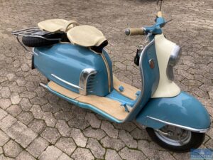 Read more about the article Versteigerung aus Sammlung: Sehr seltener Motorroller NSU Prima III – 37500 Raum Einbeck – 05.01.2025 – 18:00:00