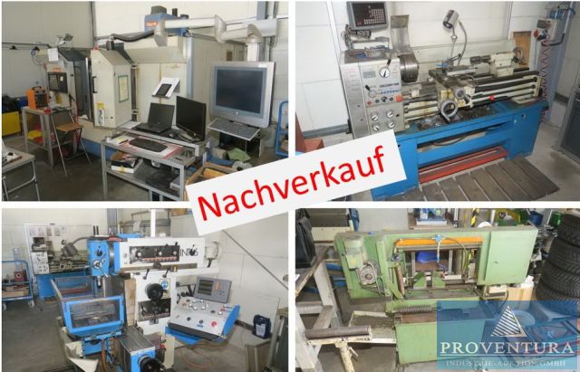 You are currently viewing Nachverkauf zu Insolvenz-Auktion 40 Pos. aus Maschinenbaubetrieb: CNS-Fräsmaschine CONCEPT Basic 1500, CNC-Fräszentrum MAZAK VTC-20B, L+Z Drehmaschine CQ6236BV1000, Werkzeug-Fräsmaschine INTOS FNGJ20-T, Säulenbohrmaschine ALZMETALL AB4SV, etc. – 38162 Cremlingen (Nähe Braunschweig) – 03.12.2024 – 10:00:00