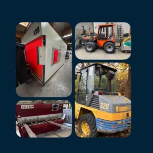Read more about the article Liquidations-Versteigerung CJD Berufsbildungswerk Dortmund – Schweißzelle ABB, Abkantbank, Elektrodeichselstapler, Drehmaschinen, Radlader, Traktor, Baugeräte, etc. – 09.12.2024 – 18:00:00