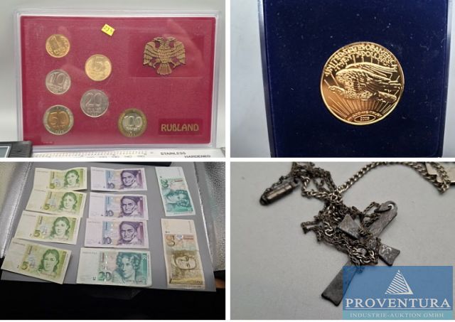 You are currently viewing Münzversteigerung 99 Pos. BRD 5 DM + 10 DM Silber Deutsches Reich 5 RM Hindenburg, UdSSR, Österreich, Abzeichen DDR, etc – 37077 Göttingen – 06.10.2025 – 09:00:00