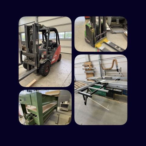 You are currently viewing Insolvenz-Versteigerung Mike Segtrop – Teilfertigung für holzverarbeitende Gewerke – Kantenanleimmaschine Ott, Gabelstapler, Plattenaufteilsäge, ETC – 03.11.2025 – 18:00:00